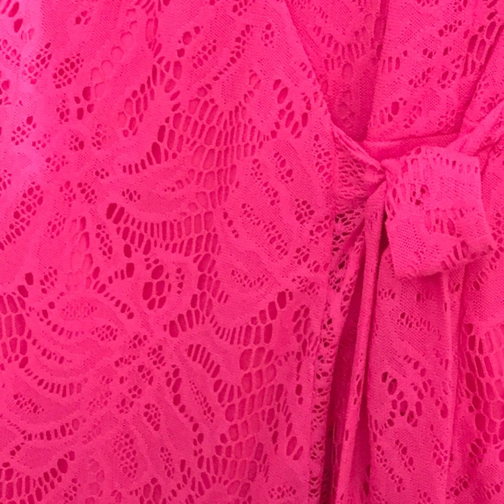 💝✨NEW!✨💖 w/Tags 🩷 Lilly Pulitzer 🩷 Tikki Wrap Romper in size XXS! 🩷 - Picture 4 of 5